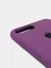 Пурпурный силиконовый чехол iPhone 7 Plus / iPhone 8 Plus, Silicone Case, с закрытым низом