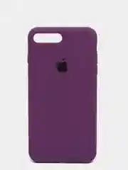 Пурпурный силиконовый чехол iPhone 7 Plus / iPhone 8 Plus, Silicone Case, с закрытым низом