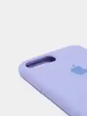 Лавандовый силиконовый чехол iPhone 7 Plus / iPhone 8 Plus, Silicone Case, с закрытым низом
