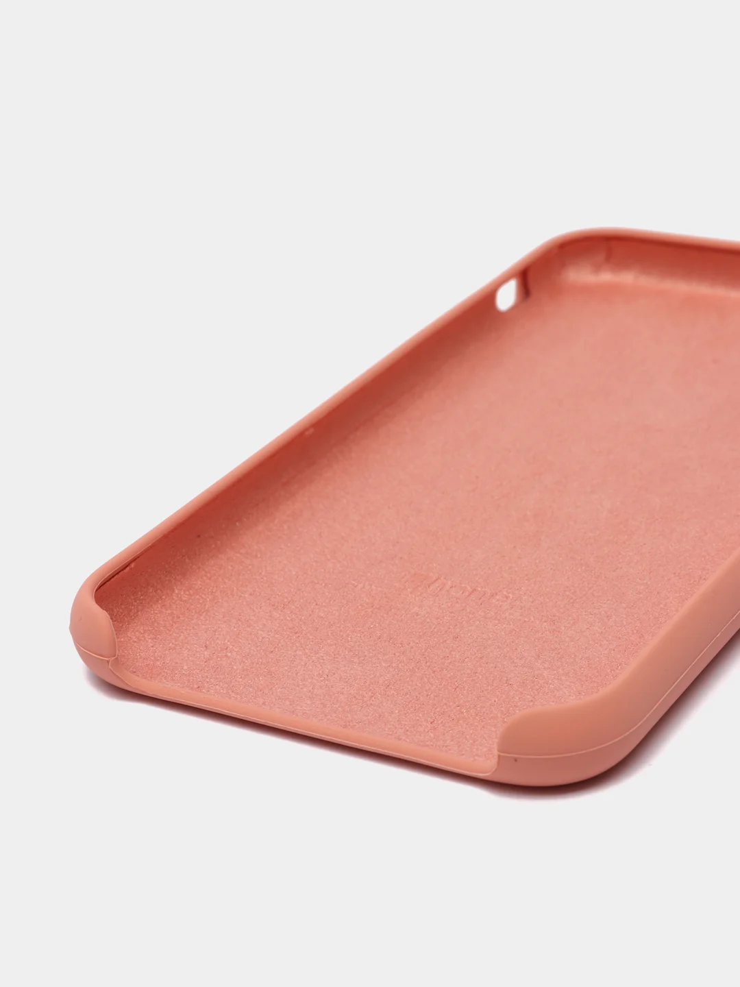 Манго силиконовый чехол iPhone X / iPhone XS, Silicone Case, с открытым низом