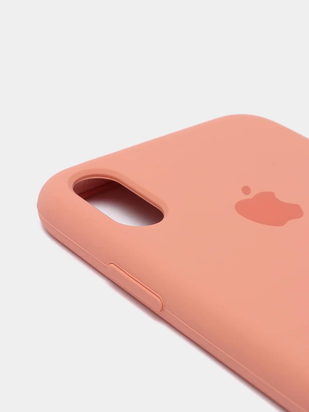 Манго силиконовый чехол iPhone X / iPhone XS, Silicone Case, с открытым низом