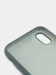Тёмно-бирюзовый силиконовый чехол iPhone X / iPhone XS, Silicone Case, с открытым низом