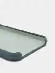 Тёмно-бирюзовый силиконовый чехол iPhone X / iPhone XS, Silicone Case, с открытым низом