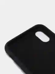Черный силиконовый чехол iPhone X / iPhone XS, Silicone Case, с закрытым низом