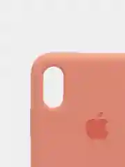 Манго силиконовый чехол iPhone XS Max, Silicone Case, с открытым низом