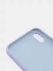 Лавандовый силиконовый чехол iPhone XS Max, Silicone Case, с открытым низом