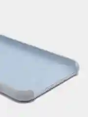 Серый силиконовый чехол iPhone XS Max, Silicone Case, с открытым низом