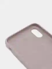 Бежевый силиконовый чехол iPhone X / iPhone XS, Silicone Case, с открытым низом