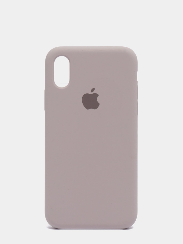Силиконовый чехол iPhone X / iPhone XS, Silicone Case, с открытым низом