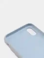Серый силиконовый чехол iPhone X / iPhone XS, Silicone Case, с открытым низом