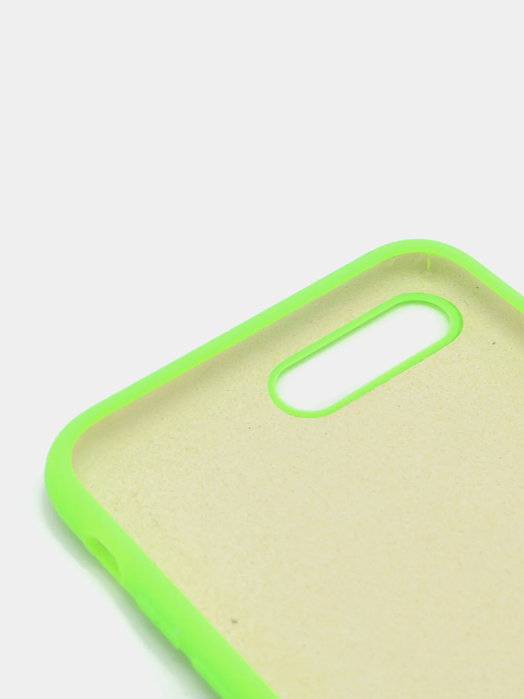 Салатовый силиконовый чехол iPhone 7 Plus / iPhone 8 Plus, Silicone Case, с открытым низом