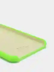 Салатовый силиконовый чехол iPhone 7 Plus / iPhone 8 Plus, Silicone Case, с открытым низом