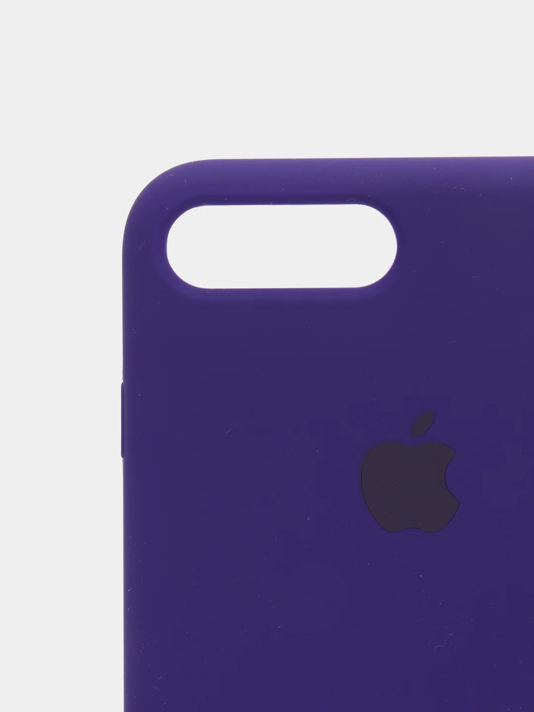 Фиолетовый силиконовый чехол iPhone 7 Plus / iPhone 8 Plus, Silicone Case, с открытым низом