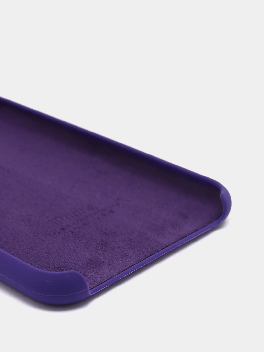 Фиолетовый силиконовый чехол iPhone 7 Plus / iPhone 8 Plus, Silicone Case, с открытым низом