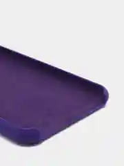 Фиолетовый силиконовый чехол iPhone 7 Plus / iPhone 8 Plus, Silicone Case, с открытым низом