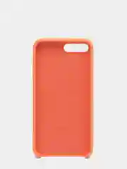 Светло-оранжевый силиконовый чехол iPhone 7 Plus / iPhone 8 Plus, Silicone Case, с открытым низом
