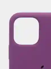 Пурпурный силиконовый чехол iPhone 11 Pro, Silicone Case, с открытым низом