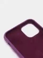 Пурпурный силиконовый чехол iPhone 11 Pro, Silicone Case, с открытым низом