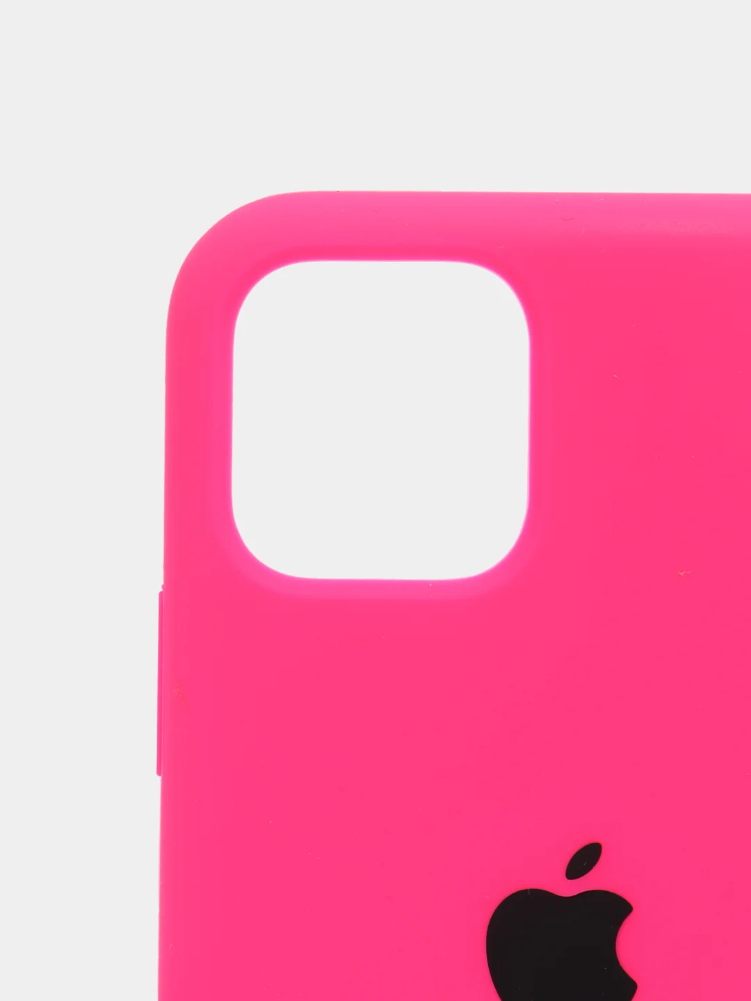 Фуксия силиконовый чехол iPhone 11 Pro, Silicone Case, с открытым низом