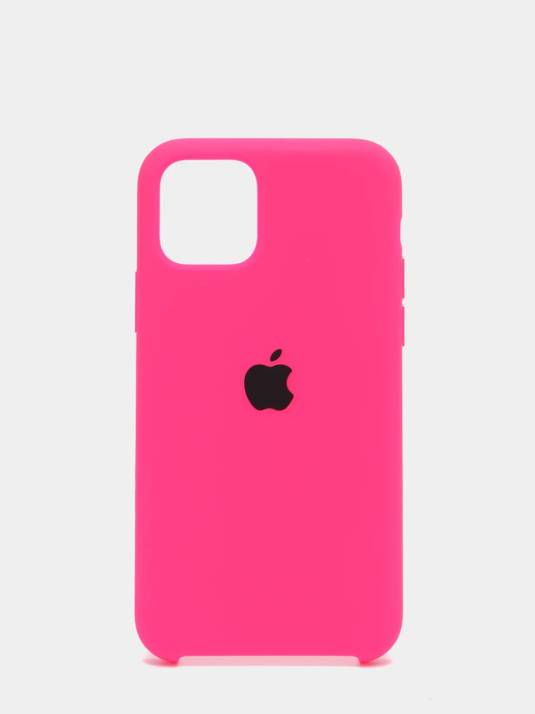 Фуксия силиконовый чехол iPhone 11 Pro, Silicone Case, с открытым низом
