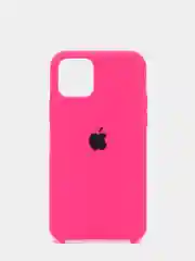 Фуксия силиконовый чехол iPhone 11 Pro, Silicone Case, с открытым низом