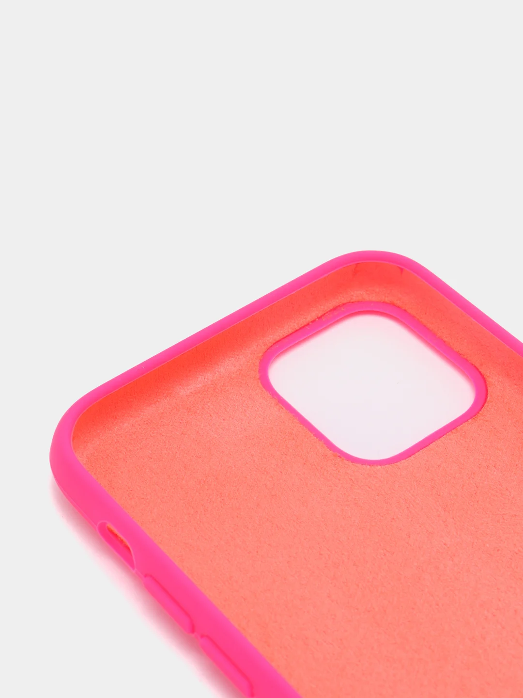 Фуксия силиконовый чехол iPhone 11 Pro, Silicone Case, с открытым низом