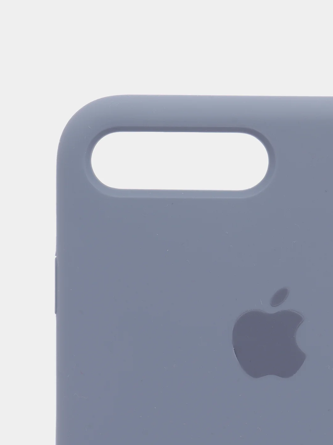 Небесно-голубой силиконовый чехол iPhone 7 Plus / iPhone 8 Plus, Silicone Case, с открытым низом