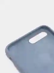 Небесно-голубой силиконовый чехол iPhone 7 Plus / iPhone 8 Plus, Silicone Case, с открытым низом
