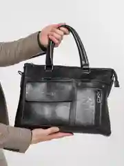 Черный портфель мужской