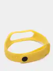 Желтый силиконовый ремешок Xiaomi Mi Band 3/4