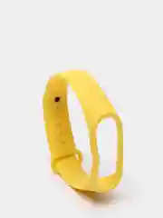 Желтый силиконовый ремешок Xiaomi Mi Band 3/4