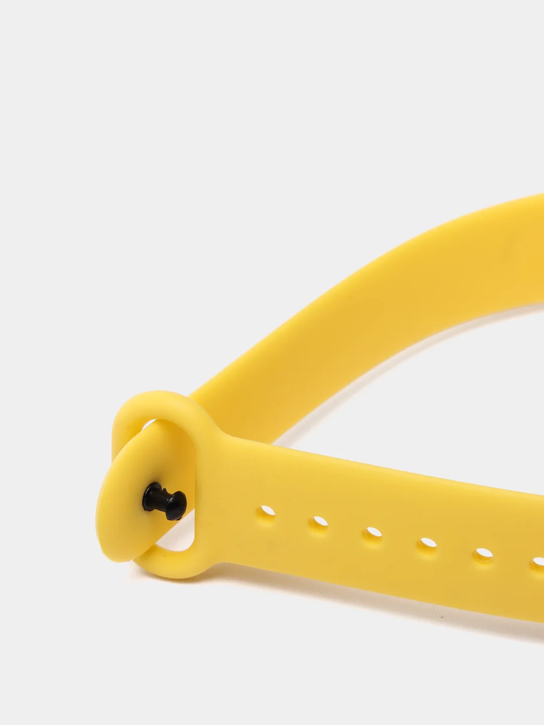 Желтый силиконовый ремешок Xiaomi Mi Band 3/4