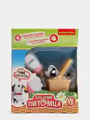 Игрушка "Собачка с бутылочкой и корзинкой"