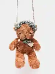 Бежевый сумка детская через плечо "Плюшевый медведь"
