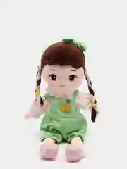 Зеленый мягкая Игрушка Кукла