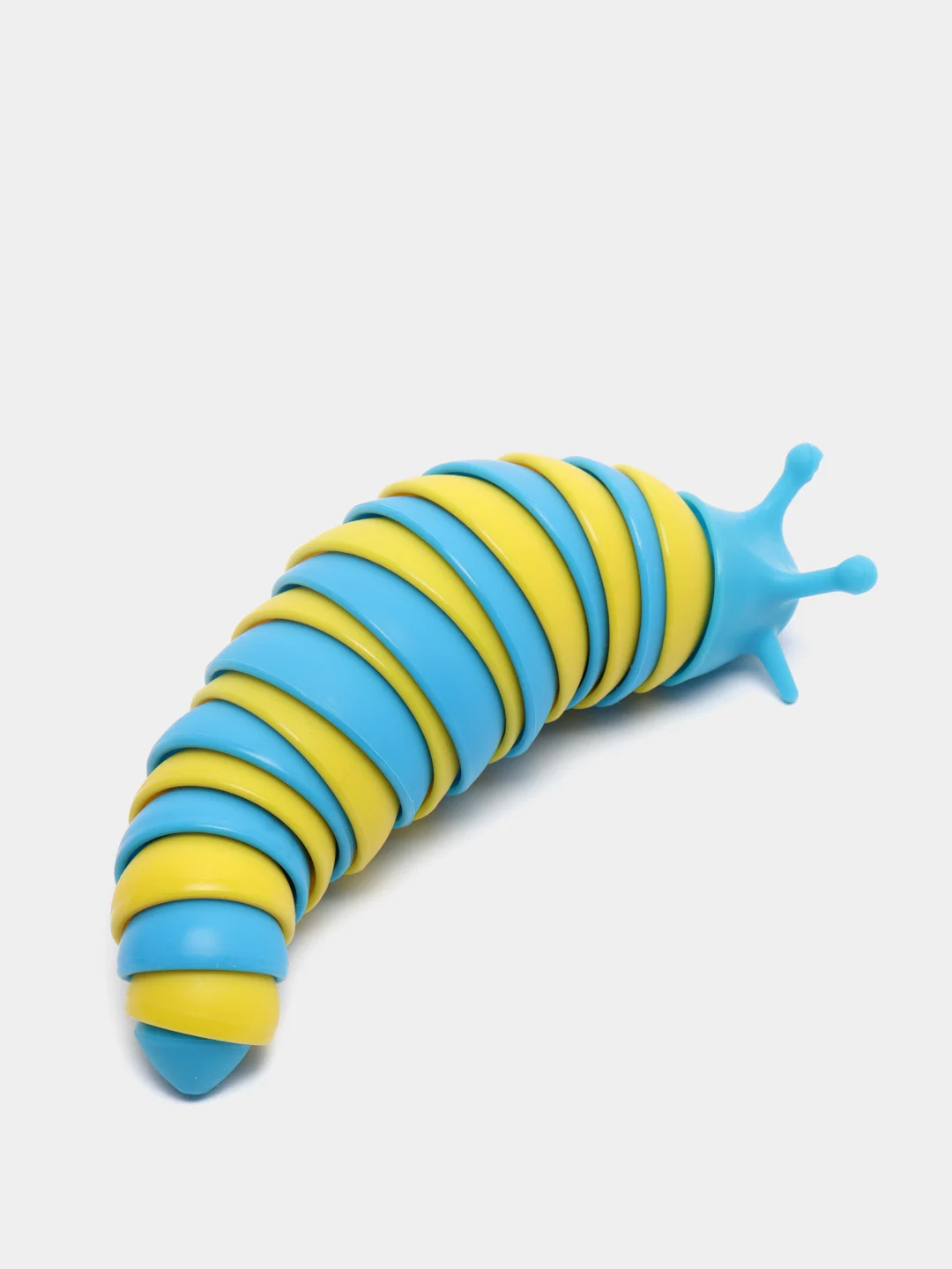 Голубой слизень - антистресс Finger slug Погремушка