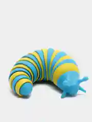 Голубой слизень - антистресс Finger slug Погремушка