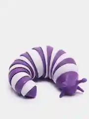 Фиолетовый игрушка антистресс слизень цветной "Finger slug"
