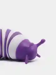 Фиолетовый игрушка антистресс слизень цветной "Finger slug"