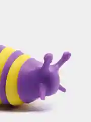 Желтый игрушка антистресс слизень цветной "Finger slug"