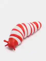 Красный слизень - антистресс Finger slug Погремушка