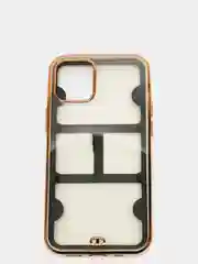 Белый чехол для iPhone 12 Mini, 12 Pro Max, 13 Mini, 13 Pro Max с гальваническим покрытием