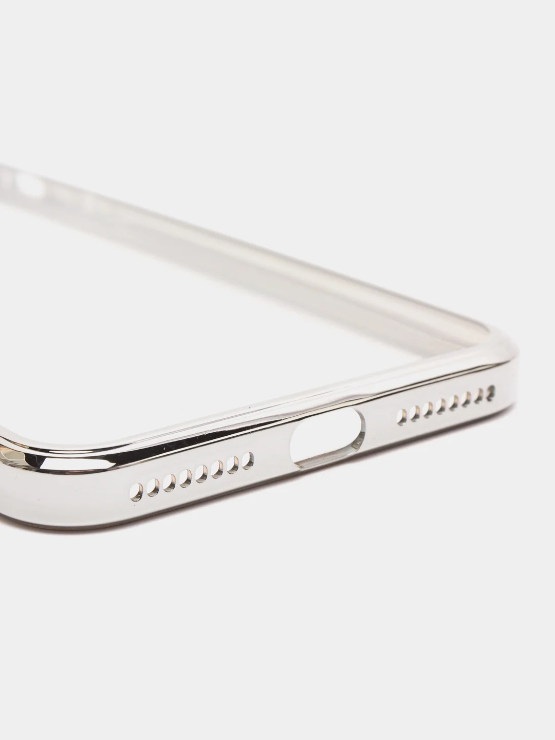 Серебряный чехол для iPhone 7, 8, SE, X, XS, XR, 11 Pro Max, 12 Mini, Pro Max, с гальваническим покрытием