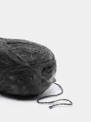 Угольный пряжа для вязания Margo, акрил с пухом, 230 м, 100 г