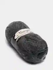 Угольный пряжа для вязания Margo, акрил с пухом, 230 м, 100 г