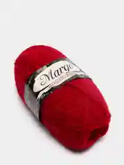 Красный пряжа для вязания Margo, акрил с пухом, 230 м, 100 г