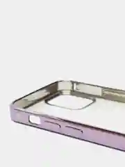 Лавандовый чехол для iPhone 7, 8, SE, X, XS, XR, 11 Pro Max, 12 Mini, Pro Max, с гальваническим покрытием