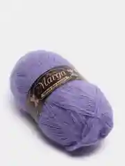 Фиолетовый пряжа для вязания Margo, акрил с пухом, 230 м, 100 г