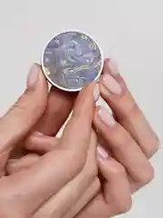Белый деревянные значки "Искусство"