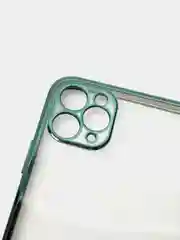 Бирюзовый чехол для iPhone 7, 8, SE, X, XS, XR, 11 Pro Max, 12 Mini, Pro Max, с гальваническим покрытием